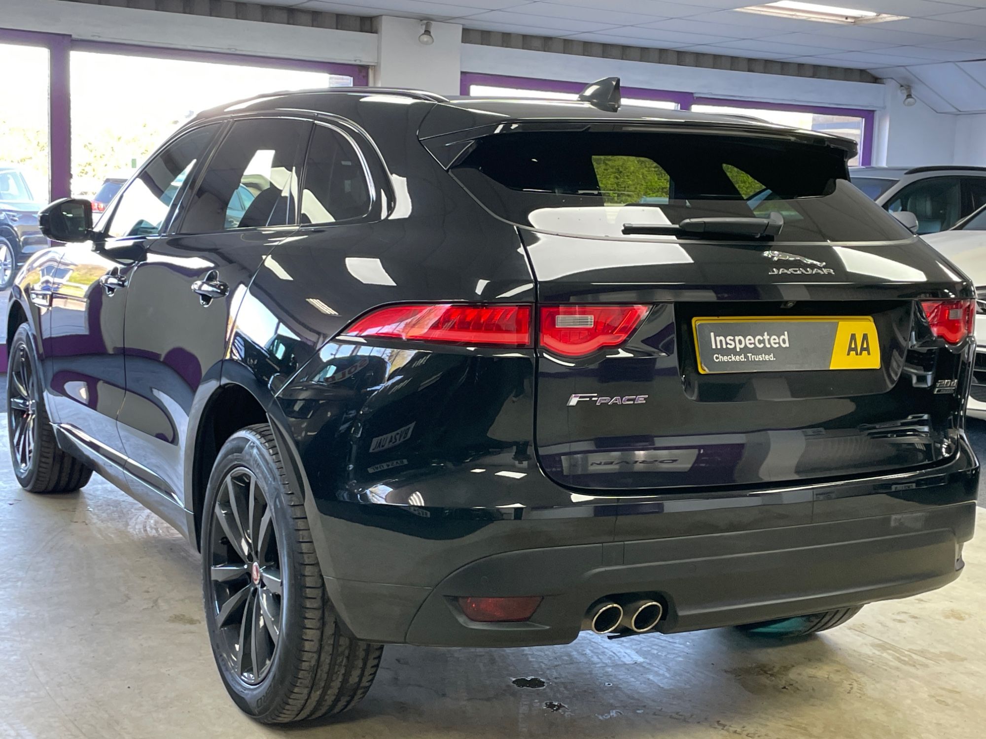 USED 2020 20 JAGUAR F-PACE 2.0 D180 Chequered Flag SUV 5dr Diesel Auto AWD Euro 6 (s/s) (180 ps) 