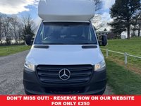 USED 2022 22 MERCEDES-BENZ SPRINTER 2.0 315Cdi 3.5t. LWB Progressive Luton Tail Lift L3 Euro 6 150ps Full Service History Nice Condition