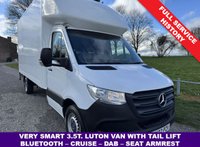 USED 2022 22 MERCEDES-BENZ SPRINTER 2.0 315Cdi 3.5t. LWB Progressive Luton Tail Lift L3 Euro 6 150ps Full Service History Nice Condition