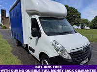 USED 2019 19 VAUXHALL MOVANO 2.3CDTi 3.5t. BiTurbo Curtainside RWD L3 Lwb A/C Euro 6 130ps FREE UK Delivery, Finance, Part/x