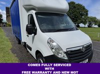 USED 2019 19 VAUXHALL MOVANO 2.3CDTi 3.5t. BiTurbo Curtainside RWD L3 Lwb A/C Euro 6 130ps FREE UK Delivery, Finance, Part/x