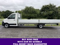 USED 2022 22 VOLKSWAGEN CRAFTER 2.0Tdi 3.5t. Extra Long 6m (20ft) Dropside, Eu.6 XLWB, Air Con,140Bhp Air Con, FVWSH, FREE UK* Delivery