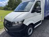 USED 2022 22 VOLKSWAGEN CRAFTER 2.0 3.5t. 5.2m (17ft) Curtainside + or - Tail Lift, Sprinter Size, Eu 6 140Bhp 8ft (2.4m) Internal Height, Air Con