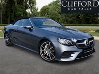 USED 2017 MERCEDES-BENZ E CLASS 2.0 E220d AMG Line Cabriolet 2dr Diesel G-Tronic+ Euro 6 (s/s) (194 ps) 