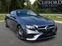 USED 2017 MERCEDES-BENZ E CLASS 2.0 E220d AMG Line Cabriolet 2dr Diesel G-Tronic+ Euro 6 (s/s) (194 ps) 