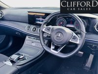 USED 2017 MERCEDES-BENZ E CLASS 2.0 E220d AMG Line Cabriolet 2dr Diesel G-Tronic+ Euro 6 (s/s) (194 ps) 