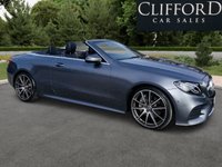 USED 2017 MERCEDES-BENZ E CLASS 2.0 E220d AMG Line Cabriolet 2dr Diesel G-Tronic+ Euro 6 (s/s) (194 ps) 
