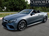 USED 2017 MERCEDES-BENZ E CLASS 2.0 E220d AMG Line Cabriolet 2dr Diesel G-Tronic+ Euro 6 (s/s) (194 ps) 