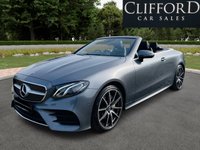 USED 2017 MERCEDES-BENZ E CLASS 2.0 E220d AMG Line Cabriolet 2dr Diesel G-Tronic+ Euro 6 (s/s) (194 ps) 