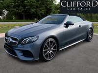 USED 2017 MERCEDES-BENZ E CLASS 2.0 E220d AMG Line Cabriolet 2dr Diesel G-Tronic+ Euro 6 (s/s) (194 ps) 