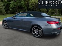 USED 2017 MERCEDES-BENZ E CLASS 2.0 E220d AMG Line Cabriolet 2dr Diesel G-Tronic+ Euro 6 (s/s) (194 ps) 
