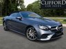 USED 2017 MERCEDES-BENZ E CLASS 2.0 E220d AMG Line Cabriolet 2dr Diesel G-Tronic+ Euro 6 (s/s) (194 ps) 