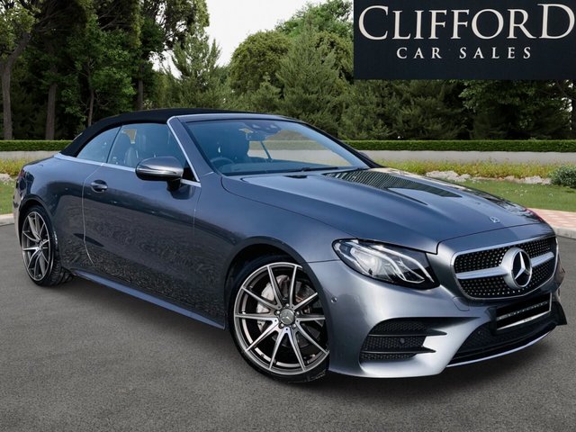 View our Mercedes-Benz E Class 2.0 E220d AMG Line Cabriolet 2dr Diesel G-Tronic+ Euro 6 (s/s) (194 ps)