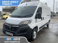 USED 2023 23 VAUXHALL MOVANO 2.2 CDTi 3500 BiTurbo Prime Panel Van 5dr Diesel Manual FWD L3 H2 Euro 6 (s/s) (140 ps) 