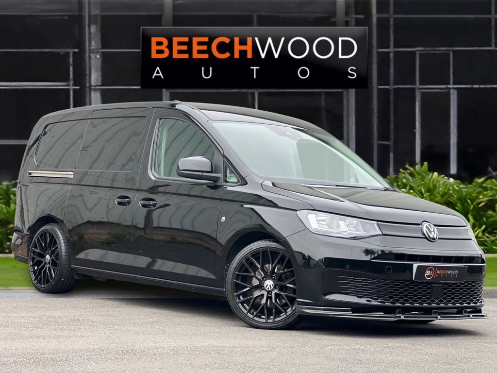 USED 2022 22 VOLKSWAGEN CADDY MAXI 2.0 TDI C20 Commerce Panel Van 6dr Diesel Manual LWB Euro 6 (s/s) (102 ps) TAILGATE / 19 INCH WHEELS