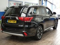 USED 2017 67 MITSUBISHI OUTLANDER 2.0h 12kWh 4hs SUV 5dr Petrol Plug-in Hybrid CVT 4WD Euro 6 (s/s) (200 ps) SUNROOF SAT NAV CAMERA LEATHER HEATED SEATS PARKING SENSORS 2 OWNERS 7 SERVICES TO 62K MILES SEPT 2025