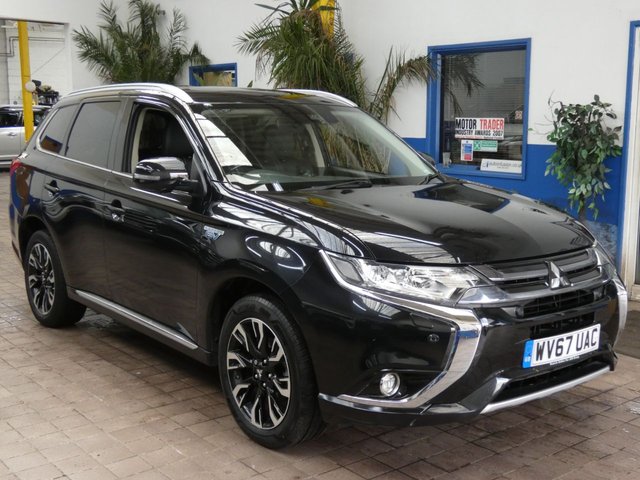 2017 67 Mitsubishi Outlander 2.0h 12kWh 4hs SUV 5dr Petrol Plug-in Hybrid CVT 4WD Euro 6 (s/s) (200 ps)