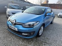 USED 2014 64 RENAULT MEGANE 1.5 dCi ENERGY Dynamique TomTom Coupe 3dr Diesel Manual Euro 5 (s/s) (110 ps) SAT NAV. DIESEL. &pound;20 ROAD TAX