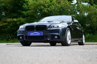 USED 2013 63 BMW 5 SERIES 2.0 520d M Sport Saloon 4dr Diesel Auto Euro 6 (s/s) (184 ps) SOPHISTO GREY METALLIC PAINTWORK + REVERSE CAMERA + HEATED SEATS