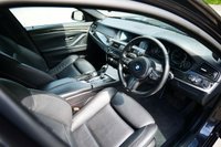 USED 2013 63 BMW 5 SERIES 2.0 520d M Sport Saloon 4dr Diesel Auto Euro 6 (s/s) (184 ps) SOPHISTO GREY METALLIC PAINTWORK + REVERSE CAMERA + HEATED SEATS