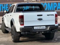 USED 2020 70 FORD RANGER 2.0 ECOBLUE RAPTOR PICKUP DOUBLE CAB 4DR DIESEL AUTO 4WD EURO 6 (S/S) (213 PS) NAV NO VAT - FULL SERVICE HISTORY - WET BELT JUST BEEN DONE - GENUINE  RAPTOR - EURO 6  - HPI CHECK ALL CLEAR - ULEZ / CAZ / LEZ COMPLIANT - AUTOMATIC - METTALIC WHITE PAINTWORK - DOUBLE CAB - SPORT SEATS - SAT NAV - REVERSE CAMERA - CRUISE CONTROL - HEATED SEATS - DUAL ZONE CLIMATE - AIR CONDITIONING - DAB / RADIO / BLUETOOTH - BI XENON HEADLIGHTS -  FINANCE AVAILABLE - ZERO DEPOSIT OFFERS - ALL VANS/CARS WELCOME IN PART-EXCHANGE, ANY AGE, ANY MILEAGE, ANY CONDITION