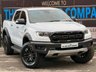 USED 2020 70 FORD RANGER 2.0 ECOBLUE RAPTOR PICKUP DOUBLE CAB 4DR DIESEL AUTO 4WD EURO 6 (S/S) (213 PS) NAV NO VAT - FULL SERVICE HISTORY - WET BELT JUST BEEN DONE - GENUINE  RAPTOR - EURO 6  - HPI CHECK ALL CLEAR - ULEZ / CAZ / LEZ COMPLIANT - AUTOMATIC - METTALIC WHITE PAINTWORK - DOUBLE CAB - SPORT SEATS - SAT NAV - REVERSE CAMERA - CRUISE CONTROL - HEATED SEATS - DUAL ZONE CLIMATE - AIR CONDITIONING - DAB / RADIO / BLUETOOTH - BI XENON HEADLIGHTS -  FINANCE AVAILABLE - ZERO DEPOSIT OFFERS - ALL VANS/CARS WELCOME IN PART-EXCHANGE, ANY AGE, ANY MILEAGE, ANY CONDITION