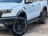 USED 2020 70 FORD RANGER 2.0 ECOBLUE RAPTOR PICKUP DOUBLE CAB 4DR DIESEL AUTO 4WD EURO 6 (S/S) (213 PS) NAV NO VAT - FULL SERVICE HISTORY - WET BELT JUST BEEN DONE - GENUINE  RAPTOR - EURO 6  - HPI CHECK ALL CLEAR - ULEZ / CAZ / LEZ COMPLIANT - AUTOMATIC - METTALIC WHITE PAINTWORK - DOUBLE CAB - SPORT SEATS - SAT NAV - REVERSE CAMERA - CRUISE CONTROL - HEATED SEATS - DUAL ZONE CLIMATE - AIR CONDITIONING - DAB / RADIO / BLUETOOTH - BI XENON HEADLIGHTS -  FINANCE AVAILABLE - ZERO DEPOSIT OFFERS - ALL VANS/CARS WELCOME IN PART-EXCHANGE, ANY AGE, ANY MILEAGE, ANY CONDITION