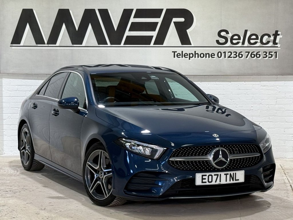 USED 2021 71 MERCEDES-BENZ A-CLASS 1.3 A180 AMG Line Saloon 4dr Petrol 7G-DCT Euro 6 (s/s) (136 ps) 