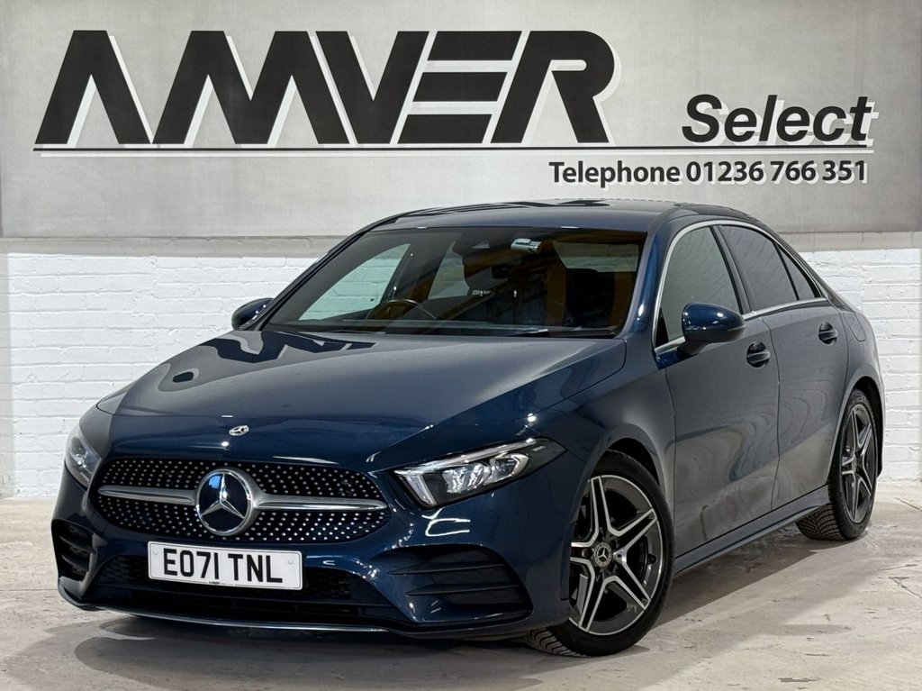 USED 2021 71 MERCEDES-BENZ A-CLASS 1.3 A180 AMG Line Saloon 4dr Petrol 7G-DCT Euro 6 (s/s) (136 ps) 