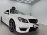 USED 2014 14 MERCEDES-BENZ C CLASS 6.3 C63 V8 AMG Edition 125 SpdS MCT Euro 5 2dr PAN ROOF + LOW MILES + RARE