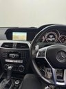 USED 2014 14 MERCEDES-BENZ C CLASS 6.3 C63 V8 AMG Edition 125 SpdS MCT Euro 5 2dr PAN ROOF + LOW MILES + RARE