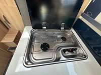 USED 2021 21 MCLOUIS FUSION 331 4 BERTH & 4 TRAVEL SEATS LUXURY MOTORHOME  9 SPEED AUTOMATIC -FIXED BED