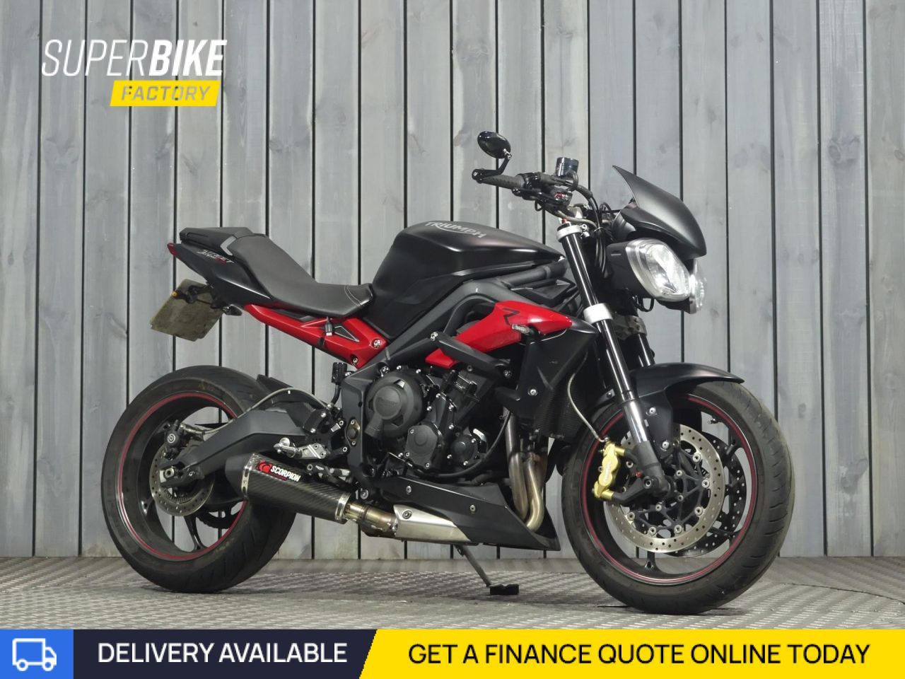 2015 TRIUMPH STREET TRIPLE 675 12800 Miles Superbike Factory 2015-triumph-street-triple-675-12800-miles-superbike-factory