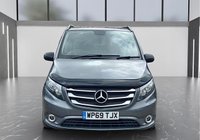 USED 2019 69 MERCEDES-BENZ VITO 2.1 119 CDI Premium Crew Van G-Tronic+ RWD L3 Euro 6 (s/s) 5dr (XLWB) VERY RARE XLWB|5 SEATS|+ VAT
