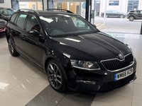 USED 2017 66 SKODA OCTAVIA 2.0 TDI vRS Estate 5dr Diesel Manual Euro 6 (s/s) (SNav) (184 ps) 1 FORMER KEEPER - 8 SERVICES