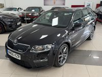USED 2017 66 SKODA OCTAVIA 2.0 TDI vRS Estate 5dr Diesel Manual Euro 6 (s/s) (SNav) (184 ps) 1 FORMER KEEPER - 8 SERVICES