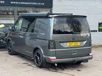 USED 2017 17 VOLKSWAGEN TRANSPORTER T6 2.0 BITDI 204PS 7 SPEED DSG AUTOMATIC SWB CAMPER VAN  CAMPER VAN * AUTOMATIC * ROCK N ROLL BED * LED HEADLAMPS * GREAT SPEC