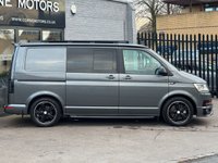 USED 2017 17 VOLKSWAGEN TRANSPORTER T6 2.0 BITDI 204PS 7 SPEED DSG AUTOMATIC SWB CAMPER VAN  CAMPER VAN * AUTOMATIC * ROCK N ROLL BED * LED HEADLAMPS * GREAT SPEC