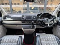 USED 2017 17 VOLKSWAGEN TRANSPORTER T6 2.0 BITDI 204PS 7 SPEED DSG AUTOMATIC SWB CAMPER VAN  CAMPER VAN * AUTOMATIC * ROCK N ROLL BED * LED HEADLAMPS * GREAT SPEC