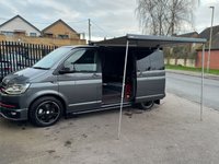 USED 2017 17 VOLKSWAGEN TRANSPORTER T6 2.0 BITDI 204PS 7 SPEED DSG AUTOMATIC SWB CAMPER VAN  CAMPER VAN * AUTOMATIC * ROCK N ROLL BED * LED HEADLAMPS * GREAT SPEC