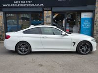 USED 2018 68 BMW 4 SERIES 2.0 420d M Sport Coupe 2dr Diesel Auto Euro 6 (s/s) (190 ps) 6 MONTHS RAC WARRANTY 2 KEYS