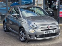 USED 2019 19 FIAT 500 1.2 S Hatchback 3dr Petrol Manual Euro 6 (s/s) (69 bhp) 6 MONTHS RAC WARRANTY 2 KEYS