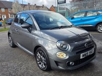 USED 2019 19 FIAT 500 1.2 S Hatchback 3dr Petrol Manual Euro 6 (s/s) (69 bhp) 6 MONTHS RAC WARRANTY 2 KEYS