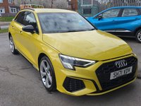 USED 2022 71 AUDI A3 1.4 TFSIe 45 S line Competition Sportback 5dr Petrol Plug-in Hybrid S Tronic Euro 6 (s/s) 13kWh (245 ps) 6 MONTHS RAC WARRANTY 2 KEYS
