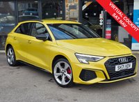 USED 2022 71 AUDI A3 1.4 TFSIe 45 S line Competition Sportback 5dr Petrol Plug-in Hybrid S Tronic Euro 6 (s/s) 13kWh (245 ps) 6 MONTHS RAC WARRANTY 2 KEYS
