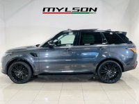USED 2018 68 LAND ROVER RANGE ROVER SPORT 3.0 SD V6 Autobiography Dynamic SUV 5dr Diesel Auto 4WD Euro 6 (s/s) (306 ps) Carpathian Grey | Black Leather Interior | 7 Seater | Rear Entertainment | Panoramic Roof | 22 Inch Wheels | Towbar | Black Pack