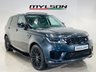 USED 2018 68 LAND ROVER RANGE ROVER SPORT 3.0 SD V6 Autobiography Dynamic SUV 5dr Diesel Auto 4WD Euro 6 (s/s) (306 ps) Carpathian Grey | Black Leather Interior | 7 Seater | Rear Entertainment | Panoramic Roof | 22 Inch Wheels | Towbar | Black Pack