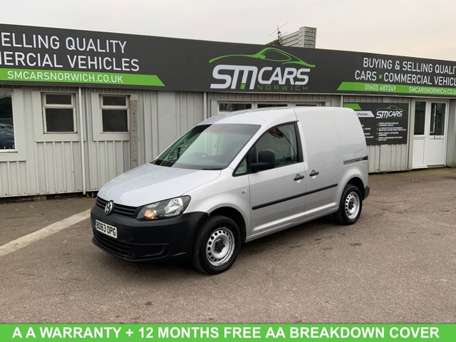 2013 VOLKSWAGEN CADDY 1.6 TDI C20 STARTLINE PANEL VAN 4DR DIESEL MANUAL L1 H1 149... photo
