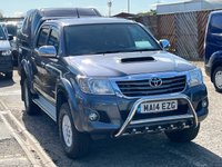 USED 2014 14 TOYOTA HI-LUX 2.5 D-4D Icon Pickup Double Cab 4dr Diesel Manual 4WD Euro 5 (144 ps) 