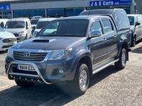 USED 2014 14 TOYOTA HI-LUX 2.5 D-4D Icon Pickup Double Cab 4dr Diesel Manual 4WD Euro 5 (144 ps) 
